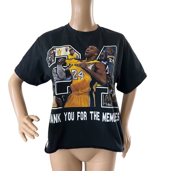 Alstyle Kobe Bryant (Thanks for the Memories) Tee Raw Hem - Picture 1 of 4
